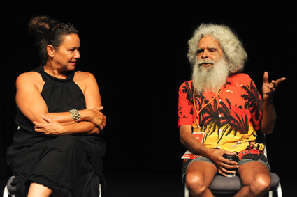 Rhoda Roberts, Jack Charles, Australian Theatre Forum 2015