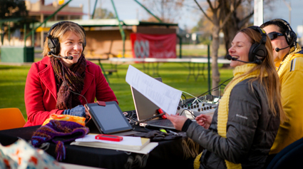 Karen Gardner, Bronwen O’Shea (ABC Goulburn Murray) and Chris Coleman (ABC Riverina) 