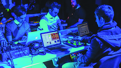 Laptop Orchestra, Electronic Music Unit, Elder Conservatorium of Music, Adelaide