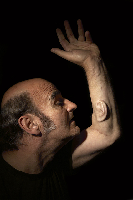 Stelarc Ear on Arm Portrait