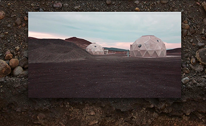 Video still from work-in-progress, Zoe Scoglio, Iceland artist residency, 2015