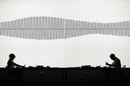 Ryoji Ikeda, superposition, 2015, Carriageworks, Sydney