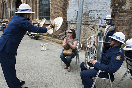 No Performance Today, Bree van Reyk & Lauren Brincat and New South Wales Police Band