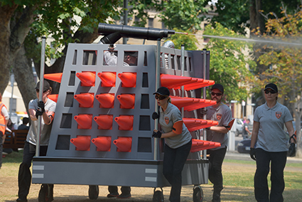 No More Public Space, Only Public Order performance, Mofo 2016