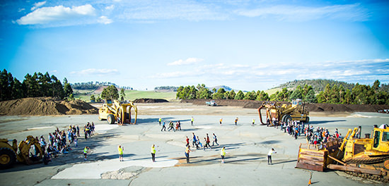 Stompin’s Panorama at the Spring Bay Mill