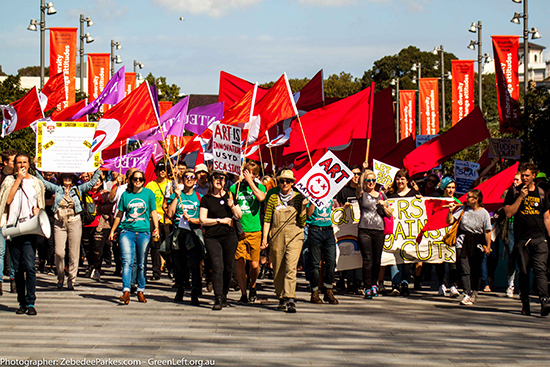 Save SCA rally, Camperdown campus