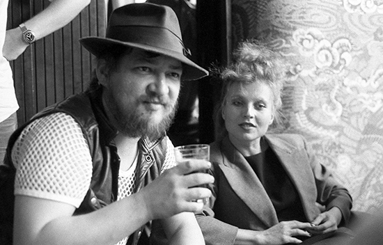 Rainer Werner Fassbinder and Hanna Schygulla