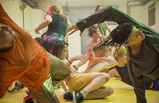 Deep Sea Dances, Rebecca Jensen and ensemble, Dance Massive 2017