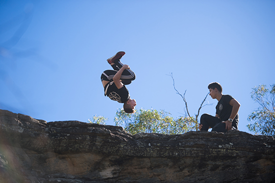 Pagoda Parkour, Ganguddy, Powerhouse Youth Theatre